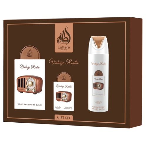 Vintage Radio Gift Set - Image 4